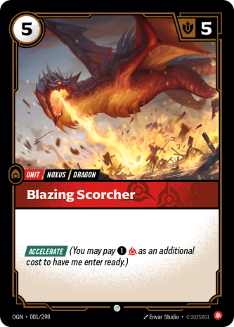Blazing Scorcher 001/298