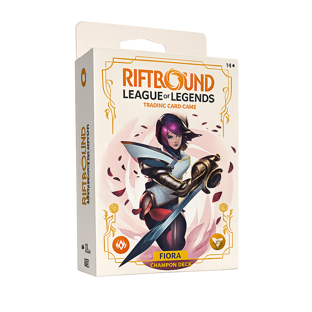 Riftbound Spiritforged Fiora Champion Deck