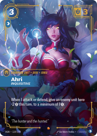 Ahri 119/298