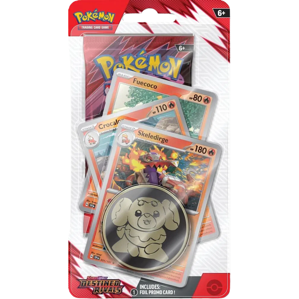 Pokémon - Destined Rivals Single Blister Pack (Skeledirge)