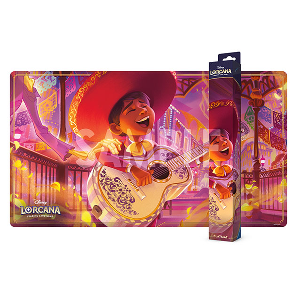 Disney Lorcana Hyperia City Miguel Playmat