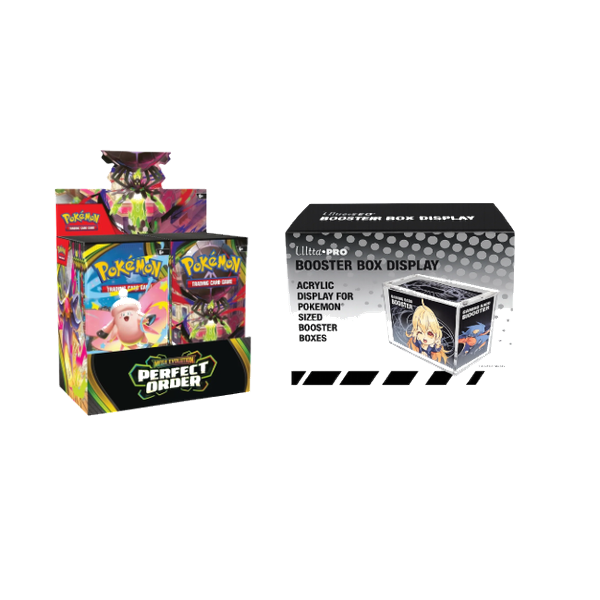 Perfect Order Booster Box + Ultra Pro Booster Box Acrylic Case