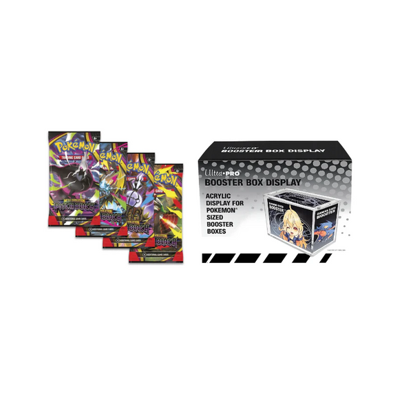 Pitch Black Booster Pack + Ultra Pro Acrylic Bundle