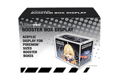 Ultra-Pro Acryllic Pokémon Booster Box display