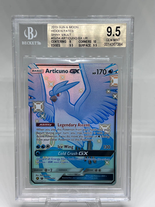 Articuno GX SV54/SV94 BGS 9.5