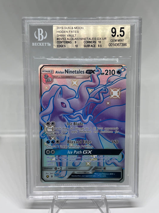 Alolan Ninetales GX SV53/SV94 BGS 9.5