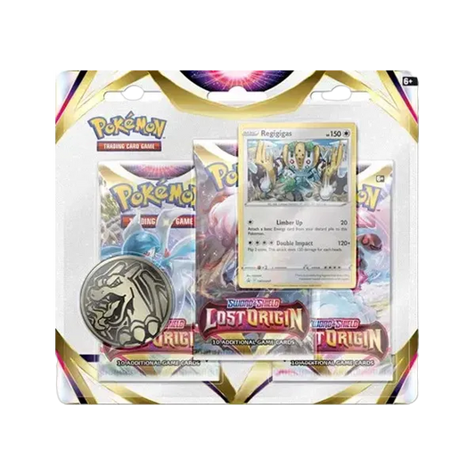 Pokémon Lost Origin Triple Blister (Regigigas Promo)