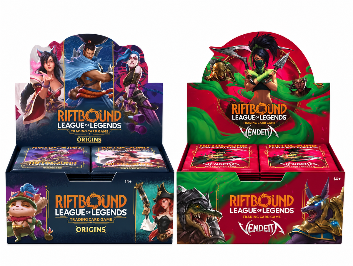 Riftbound Origins + Vendetta Booster Box Bundle