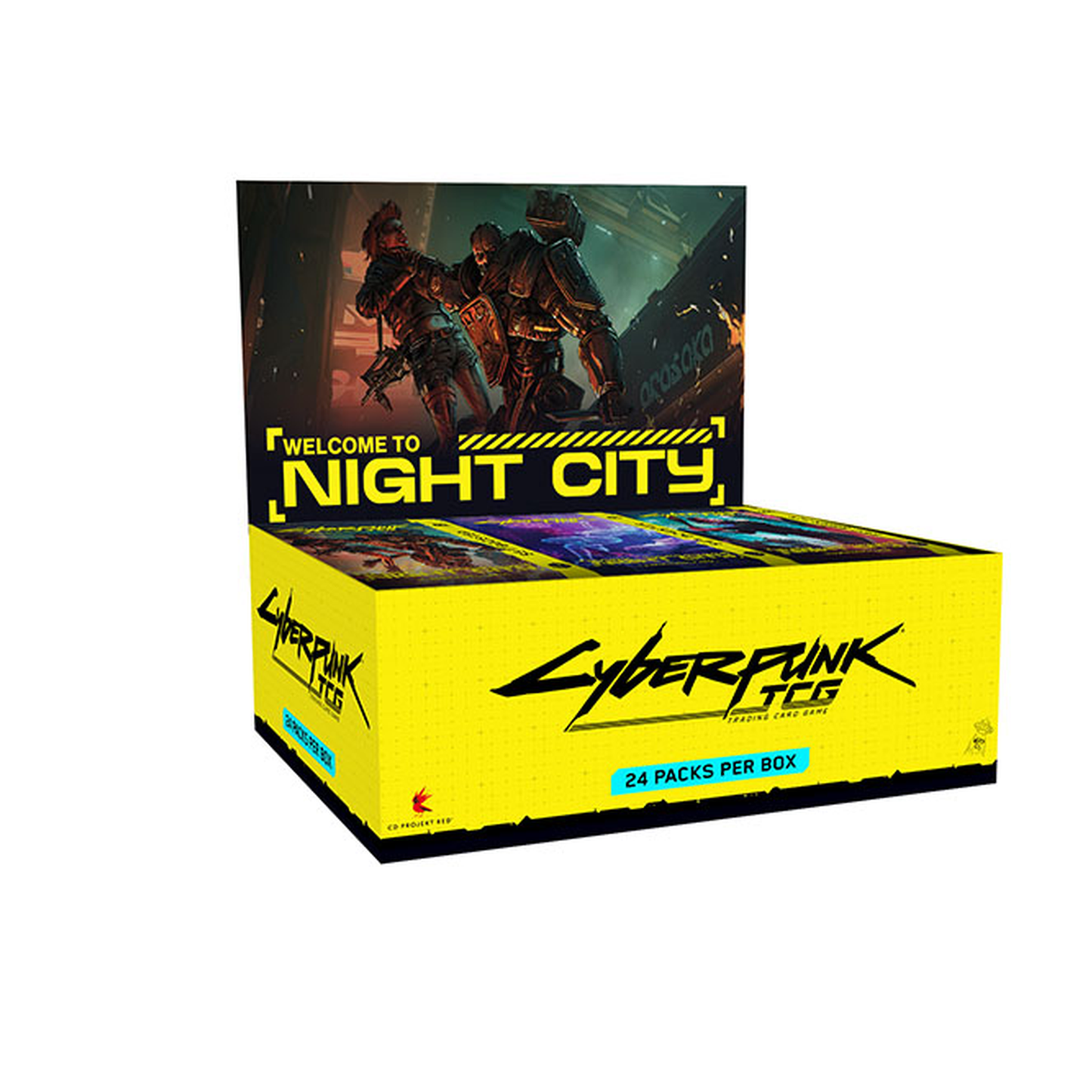 Cyberpunk TCG - Welcome to Night City Retail Booster Display (24 Packs)