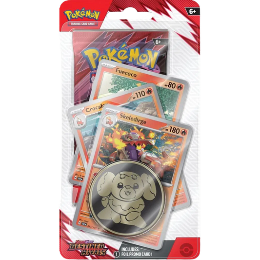 Pokémon - Destined Rivals Single Blister Pack (Skeledirge)