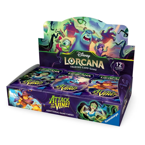 Disney Lorcana Attack of the Vine Booster Box - Pre Order
