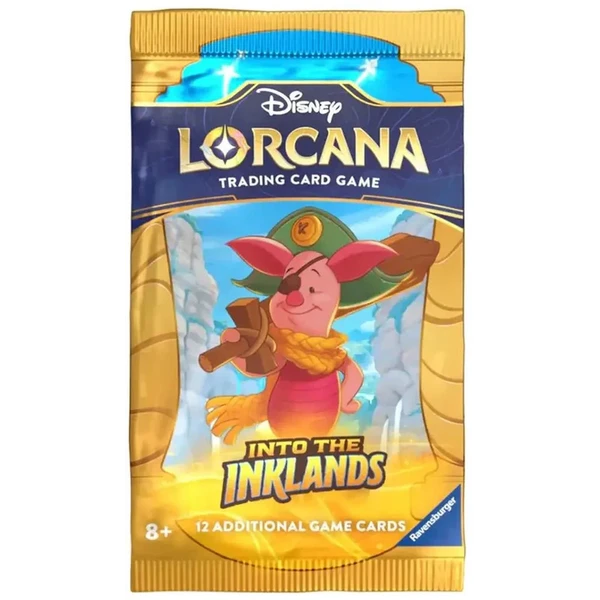 Disney Lorcana Into The Inkland Booster Pack (Random Artwork)