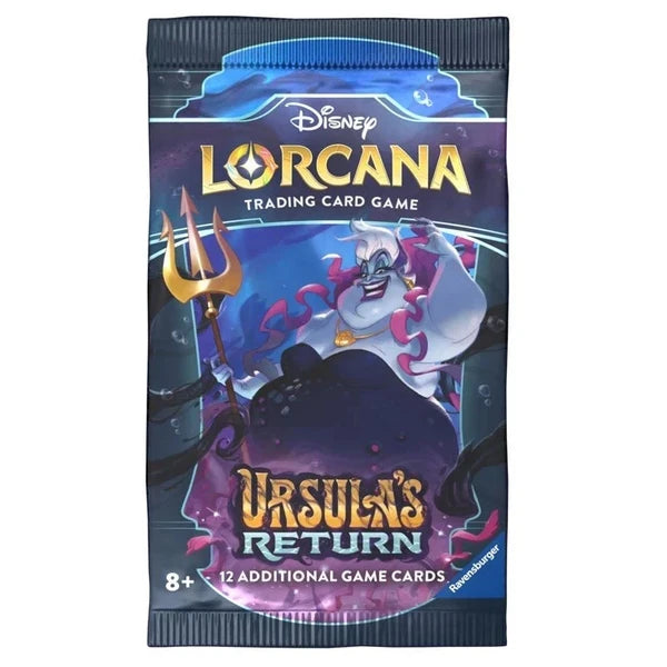 Disney Lorcana Ursula Return's Booster Pack (Random Artwork)