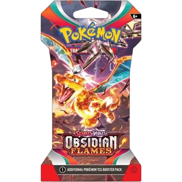 Pokémon Obsidian Flames Sleeved Booster Pack (Random Artwork)
