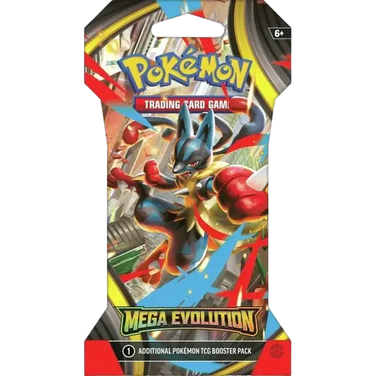 Pokémon Mega Evolutions Sleeved Booster Pack (Random Artwork)