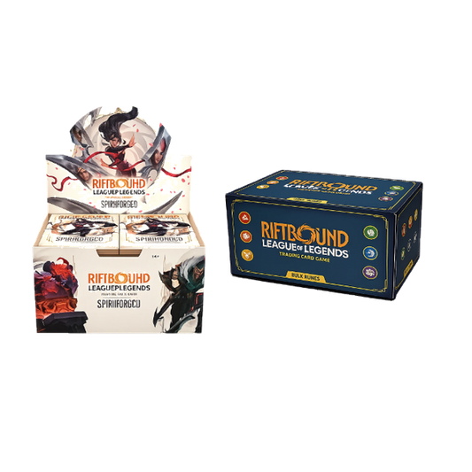Riftbound Spiritforged Booster Box + Bulk Runes Bundle Pre Order