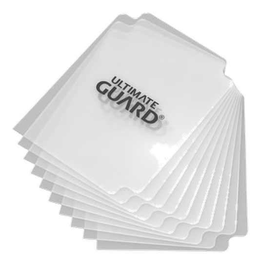 Ultimate Guard Card Dividers Standard Size - Transparent (10)