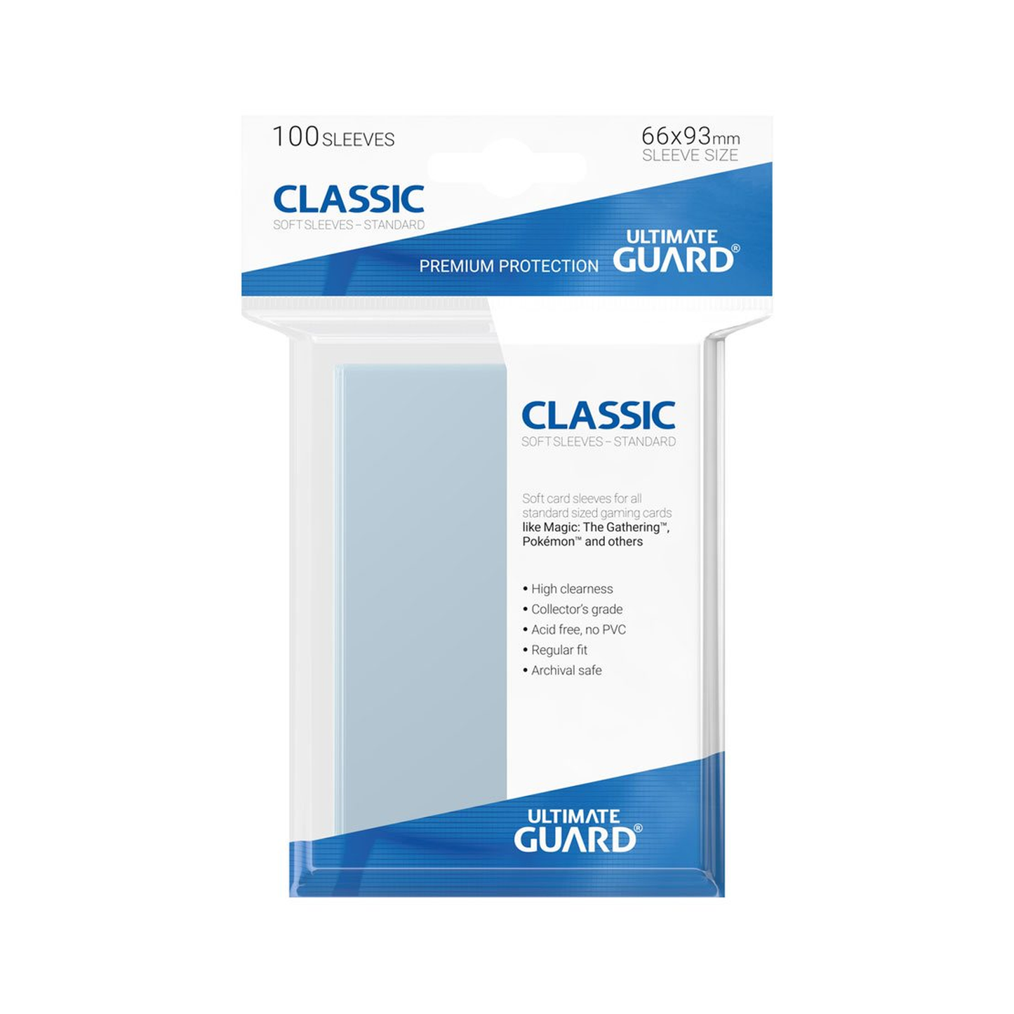 Ultimate Guard Classic Sleeves Standard Size (100)